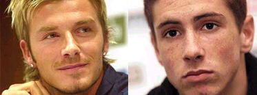 ¿David Beckham o Fernando Torres?